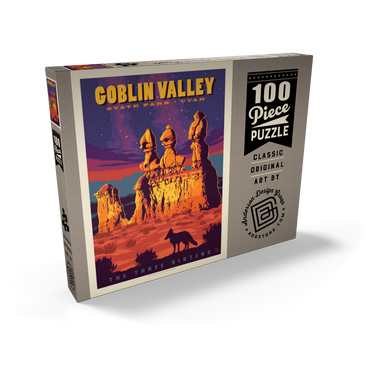 Goblin Valley State Park, Utah 100 Puzzle Schachtel Ansicht2