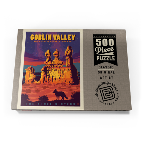 Goblin Valley State Park, Utah 500 Puzzle Schachtel Ansicht3