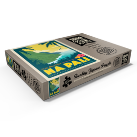 Alternative Darstellung des Puzzle-Motivs Hawaii: Na Pali State Wilderness Park – Puzzleteile: 1000
