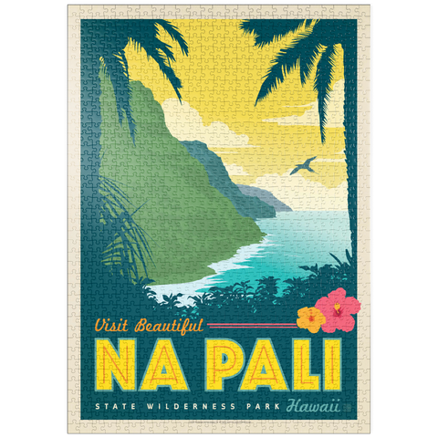 puzzleplate Hawaii: Na Pali State Wilderness Park 1000 Puzzle