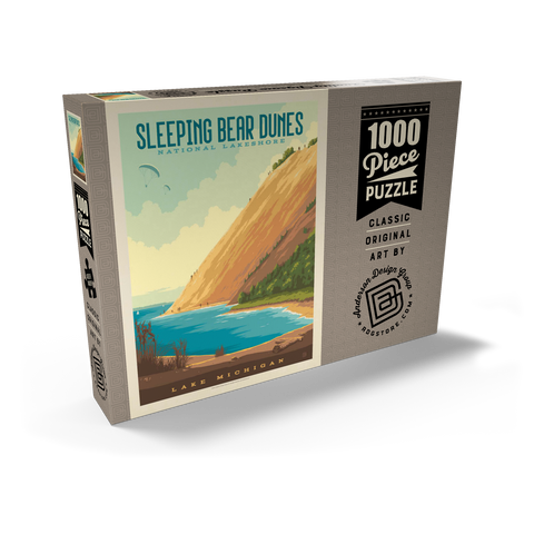 Sleeping Bear Dunes National Lakeshore 1000 Puzzle Schachtel Ansicht2