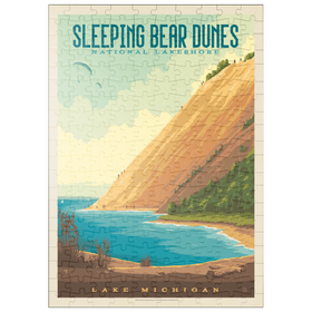 Darstellung des Puzzle-Motivs Sleeping Bear Dunes National Lakeshore – Puzzleteile: 200