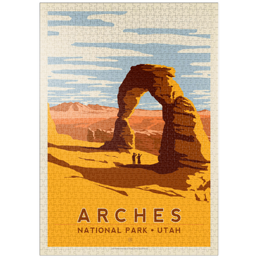 puzzleplate Arches National Park: Delicate Arch 1000 Puzzle