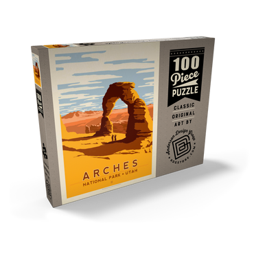 Arches National Park: Delicate Arch 100 Puzzle Schachtel Ansicht2