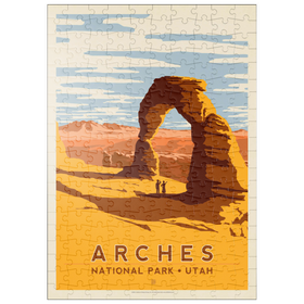 Darstellung des Puzzle-Motivs Arches National Park: Delicate Arch – Puzzleteile: 200