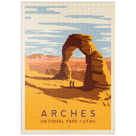 Darstellung des Puzzle-Motivs Arches National Park: Delicate Arch – Puzzleteile: 500