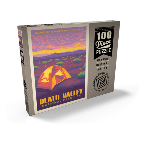 Death Valley National Park: Camping 100 Puzzle Schachtel Ansicht2