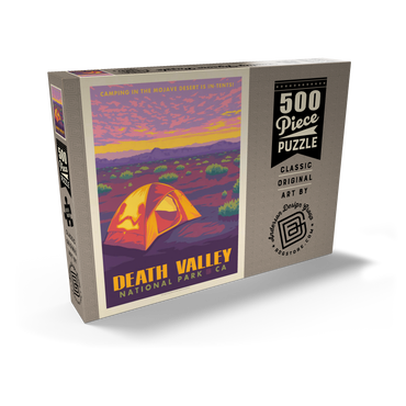 Death Valley National Park: Camping 500 Puzzle Schachtel Ansicht2