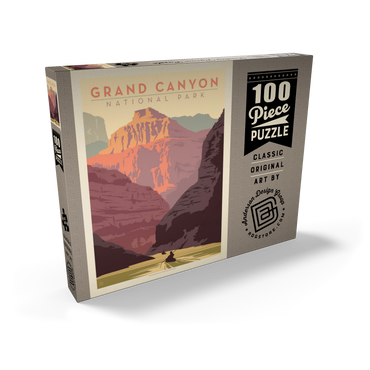 Grand Canyon National Park: Kayak 100 Puzzle Schachtel Ansicht2