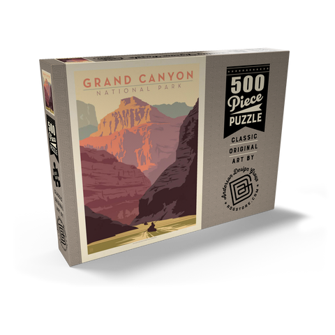 Grand Canyon National Park: Kayak 500 Puzzle Schachtel Ansicht2