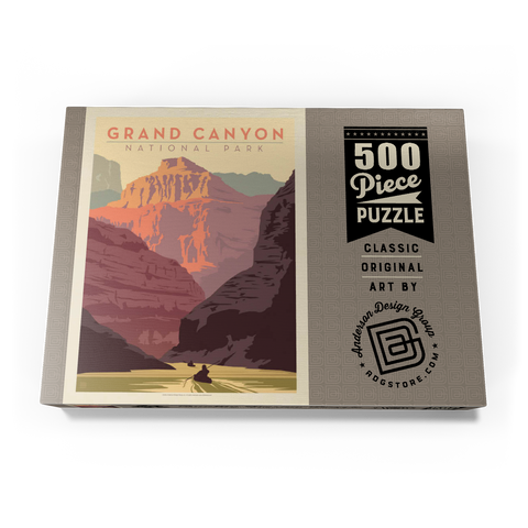 Grand Canyon National Park: Kayak 500 Puzzle Schachtel Ansicht3
