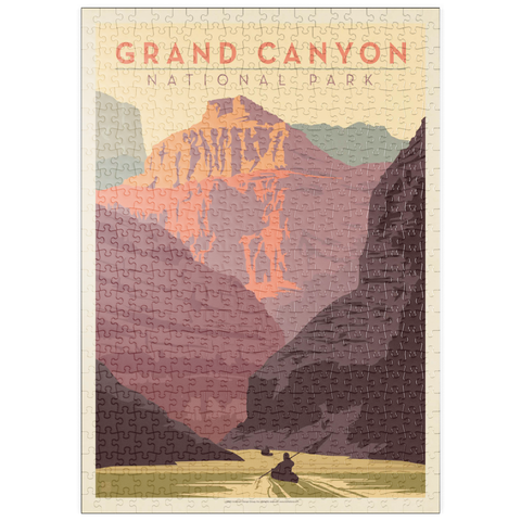 puzzleplate Grand Canyon National Park: Kayak 500 Puzzle
