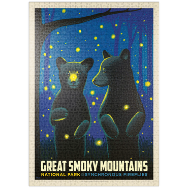 puzzleplate Great Smoky Mountains National Park: Firefly Cubs 1000 Puzzle