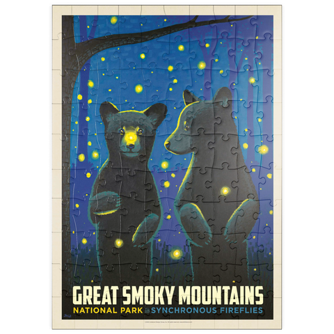 puzzleplate Great Smoky Mountains National Park: Firefly Cubs 100 Puzzle