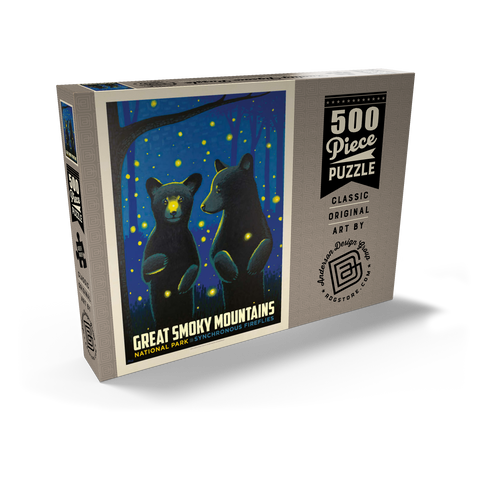 Great Smoky Mountains National Park: Firefly Cubs 500 Puzzle Schachtel Ansicht2