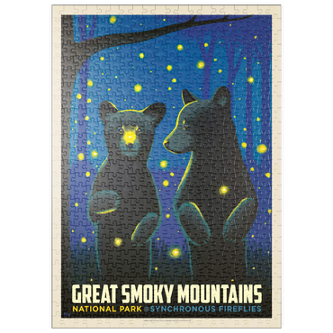 puzzleplate Great Smoky Mountains National Park: Firefly Cubs 500 Puzzle
