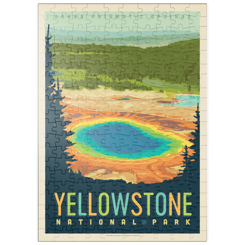 puzzleplate Yellowstone National Park: Grand Prismatic Springs 200 Puzzle