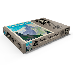 Alternative Darstellung des Puzzle-Motivs Yosemite National Park: Half Dome Vista – Puzzleteile: 1000