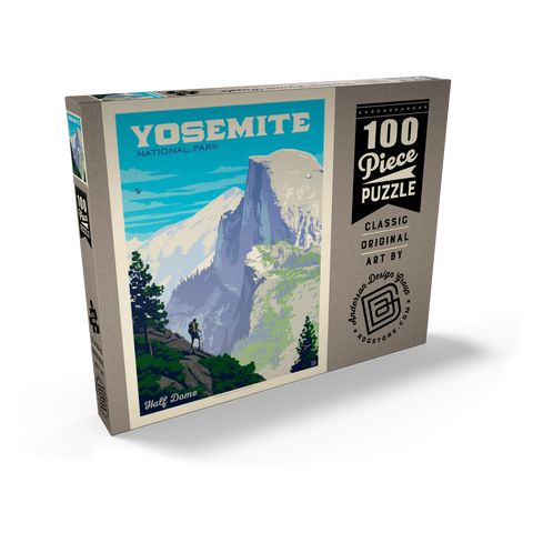 Yosemite National Park: Half Dome Vista 100 Puzzle Schachtel Ansicht2