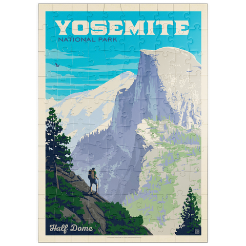 puzzleplate Yosemite National Park: Half Dome Vista 100 Puzzle