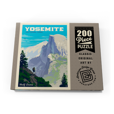 Yosemite National Park: Half Dome Vista 200 Puzzle Schachtel Ansicht3