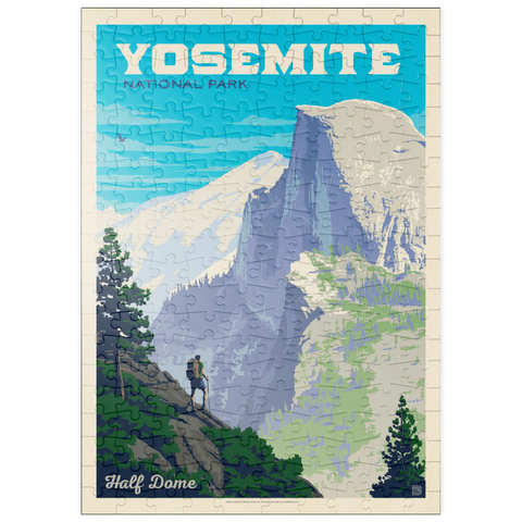 puzzleplate Yosemite National Park: Half Dome Vista 200 Puzzle