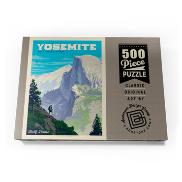 Yosemite National Park: Half Dome Vista 500 Puzzle Schachtel Ansicht3