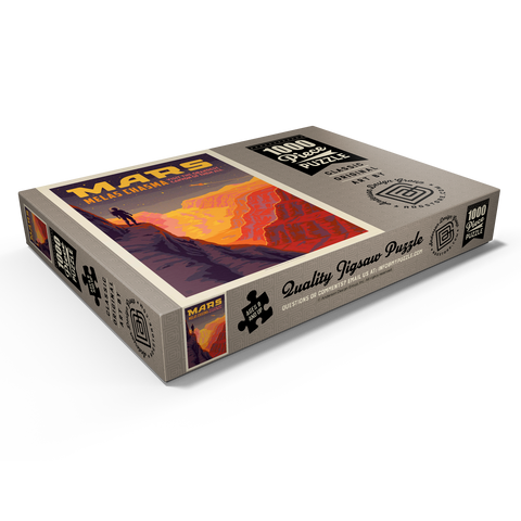 Mars: Melas Chasma 1000 Puzzle Schachtel Ansicht1