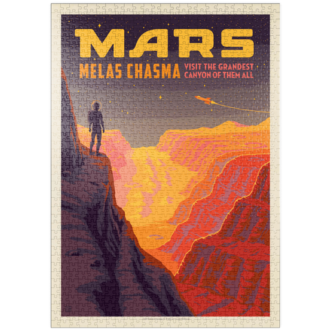 puzzleplate Mars: Melas Chasma 1000 Puzzle