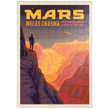puzzleplate Mars: Melas Chasma 100 Puzzle