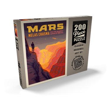 Mars: Melas Chasma 200 Puzzle Schachtel Ansicht2
