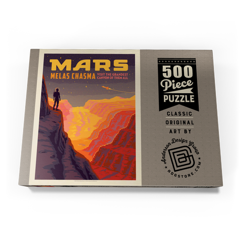 Mars: Melas Chasma 500 Puzzle Schachtel Ansicht3
