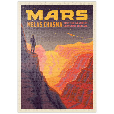 puzzleplate Mars: Melas Chasma 500 Puzzle