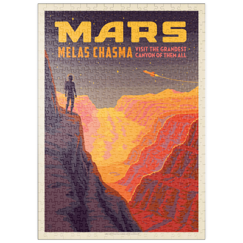 puzzleplate Mars: Melas Chasma 500 Puzzle