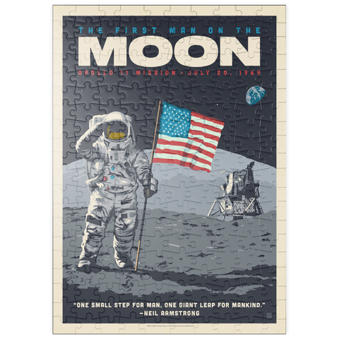 puzzleplate NASA 1969: First Man On The Moon 200 Puzzle
