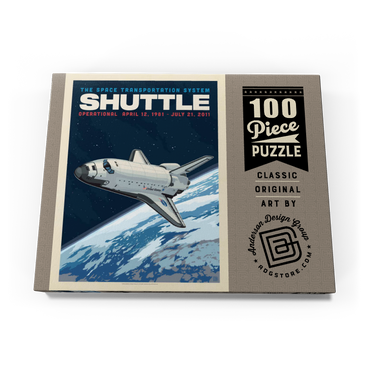 NASA 1981: Space Shuttle 100 Puzzle Schachtel Ansicht3