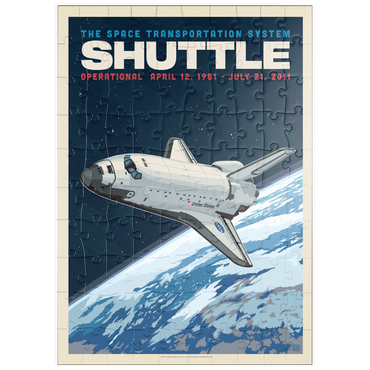 puzzleplate NASA 1981: Space Shuttle 100 Puzzle