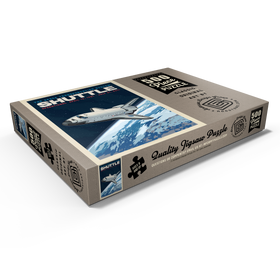 Darstellung des Puzzle Motivs NASA 1981: Space Shuttle, Vintage Poster - Puzzleteile: 500