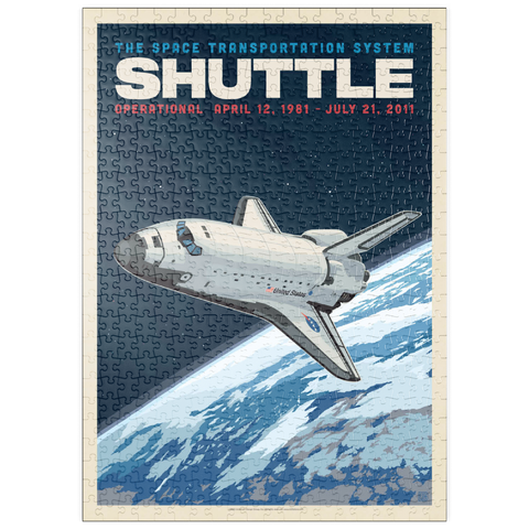 puzzleplate NASA 1981: Space Shuttle 500 Puzzle