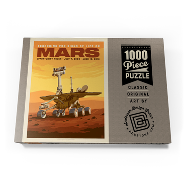 NASA 2003: Mars Opportunity Rover 1000 Puzzle Schachtel Ansicht3