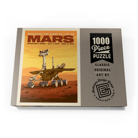 NASA 2003: Mars Opportunity Rover 1000 Puzzle Schachtel Ansicht3