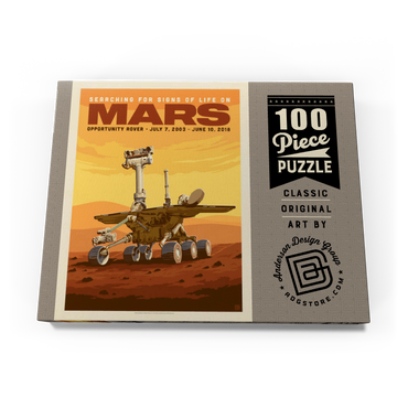 NASA 2003: Mars Opportunity Rover 100 Puzzle Schachtel Ansicht3