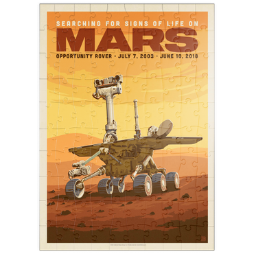 puzzleplate NASA 2003: Mars Opportunity Rover 100 Puzzle