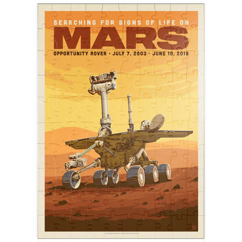 puzzleplate NASA 2003: Mars Opportunity Rover 100 Puzzle