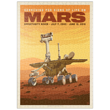 puzzleplate NASA 2003: Mars Opportunity Rover 500 Puzzle