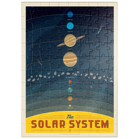 puzzleplate The Solar System 100 Puzzle