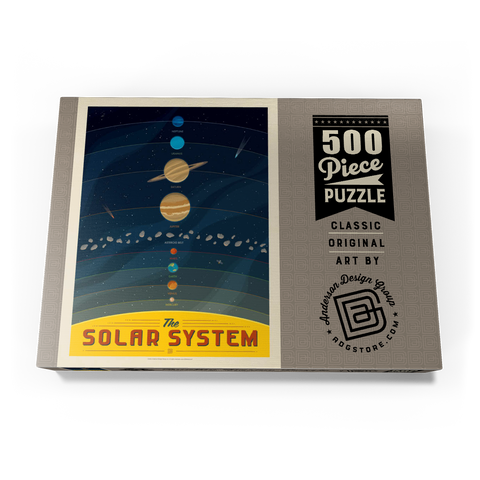 The Solar System 500 Puzzle Schachtel Ansicht3