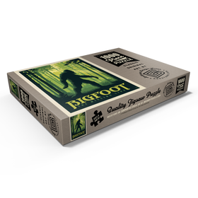 Alternative Darstellung des Puzzle-Motivs Bigfoot: The Missing Link, Vintage Poster – Puzzleteile: 1000