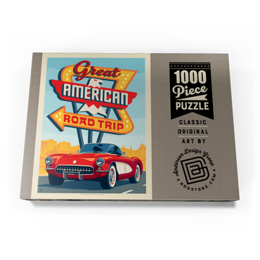 Great American Road Trip 1000 Puzzle Schachtel Ansicht3