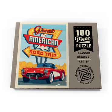 Great American Road Trip 100 Puzzle Schachtel Ansicht3